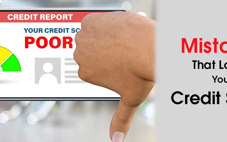 Mistakes That Lower Your Credit Score In Singapore